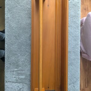 Wooden Towel Rack - Cottage Vintage